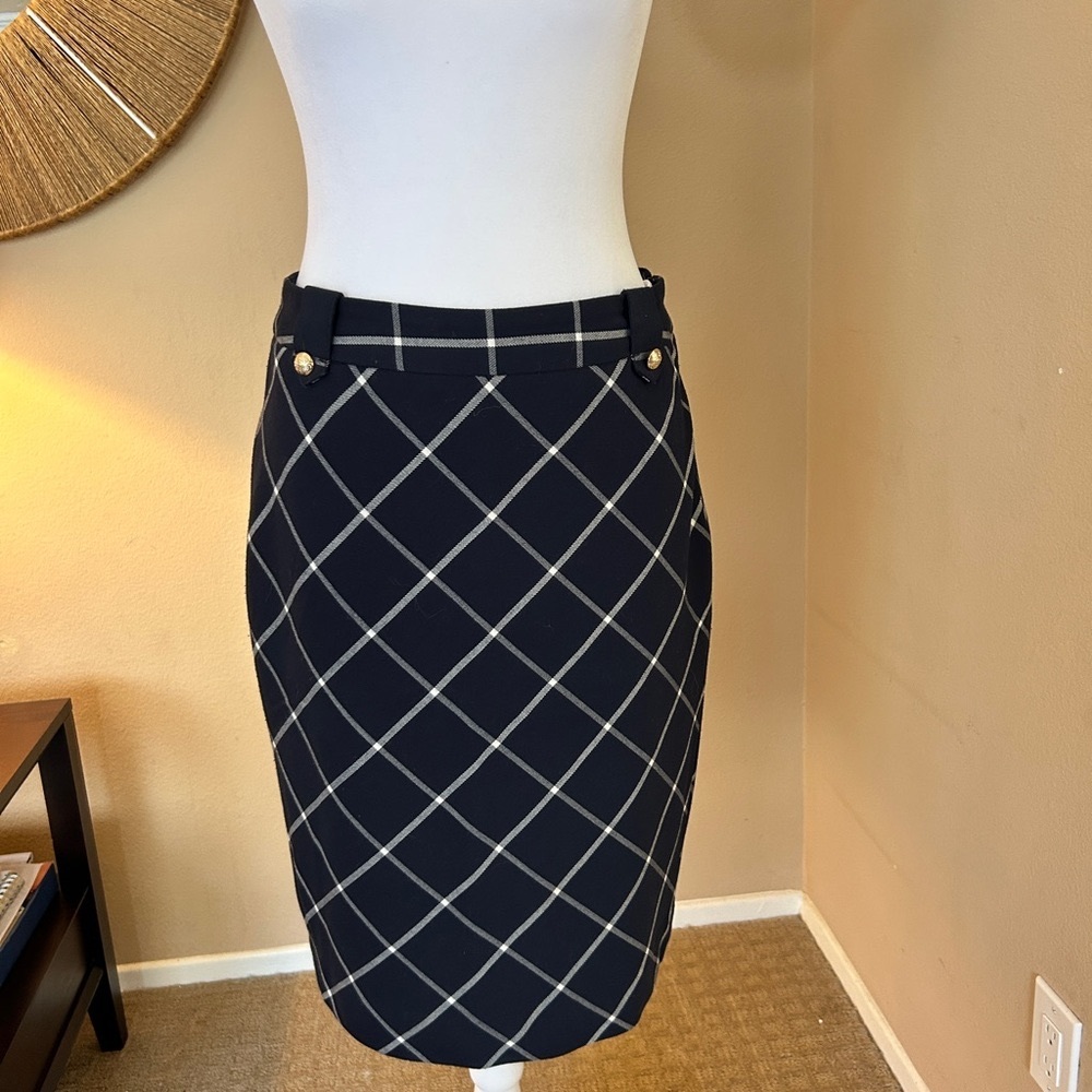 The Limited, plaid skirt, size 4